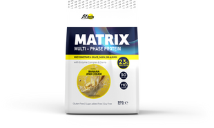 FitWin, Комплексний протеїн, Matrix Multi-Phase Protein, банан із вершками, 900 г (FTW-23017), фото