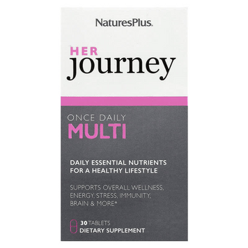 NaturesPlus, Her Journey, Once Daily Multi, Жіночі мультивітаміни для прийому один раз на день, 30 таблеток (NAP-30345), фото