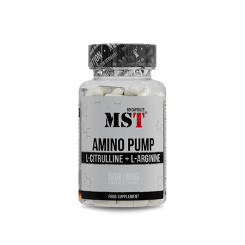 MST Nutrition, Amino Pump, 60 капсул (MST-16510), фото