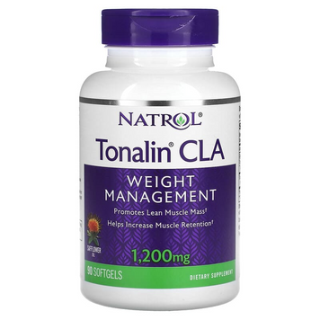 Natrol, Tonalin, кон'юговані лінолева кислота (КЛК), 1200 мг, 90 м'яких желатинових капсул (NTL-00864), фото