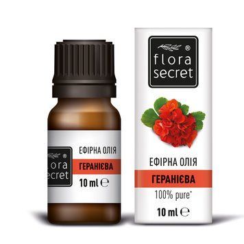 Ефірна олія герані Flora Secret - 10 мл, фото
