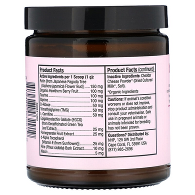 Dr. Mercola, Bark & Whiskers&trade;, добавка для здоровья сердца, для собак и кошек, 90 г (MCL-03291), фото