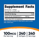 Nutricost NCS-67264 Витамин K2 (MK-7) 100 мкг Nutricost - 240 капсул 3