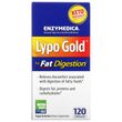 Enzymedica, Lypo Gold, препарат для переваривания жиров, 120 капсул (ENZ-98131), фото