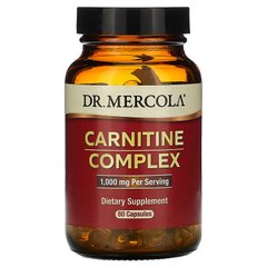 Dr. Mercola, Комплекс карнітину, 500 мг, 60 капсул (MCL-03337), фото