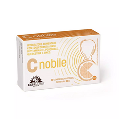 Вітамін С для підвищення енергії та імунітету, Cnobile, Erbenobili, 30 таблеток (EN201), фото
