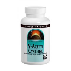 NAC (N-Ацетил-L-Цистеин), Source Naturals, 600 мг, 60 таблеток (SNS-00850), фото