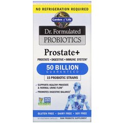 Garden of Life, Dr. Formulated Probiotics, Prostate+, 60 вегетаріанських капсул (GOL-12005), фото