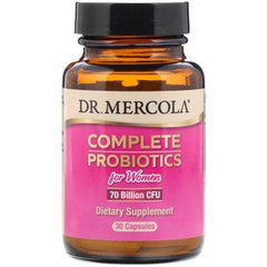 Пробіотики для жінок, Probiotics for Women, Dr. Mercola, 30 капсул (MCL-01912), фото