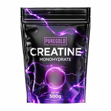 Креатин моногидрат Pure Gold Creatine Monohydrate | без вкуса - 500 г, фото
