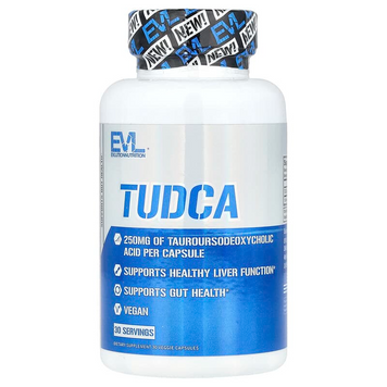 EVLution Nutrition, TUDCA, Тудка, 250 мг, 30 растительных капсул (EVL-10057), фото