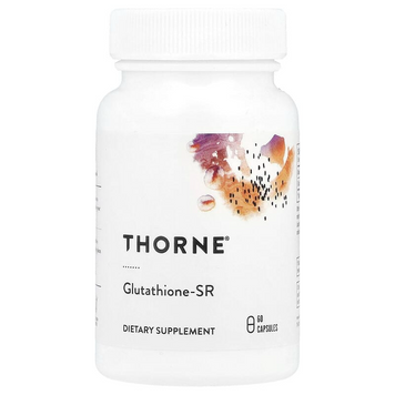 Thorne Research, Glutathione-SR, 60 капсул (THR-54003), фото