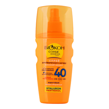 Спрей Високий захист SPF 40 Біокон - 160 мл, фото