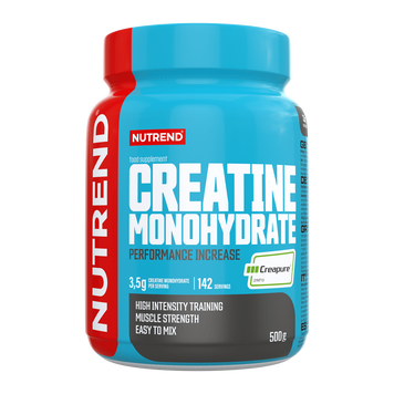 Nutrend, Creatine Monohydrate, Сreapure, Креатину моногідрат, 3500 мг, 500 г (NUT-86019), фото
