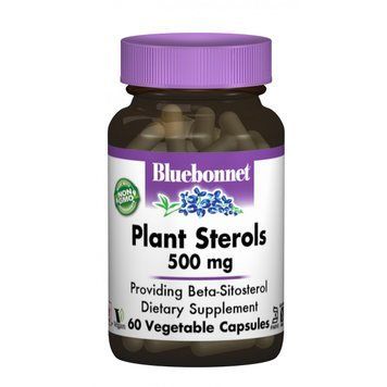 Рослинні стерини 500мг, Bluebonnet Nutrition, 60 гелевих капсул (BLB-01177), фото