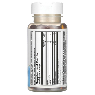 KAL, Лецитин, 1200 мг, 50 мягких гелевых капсул (CAL-36539), фото