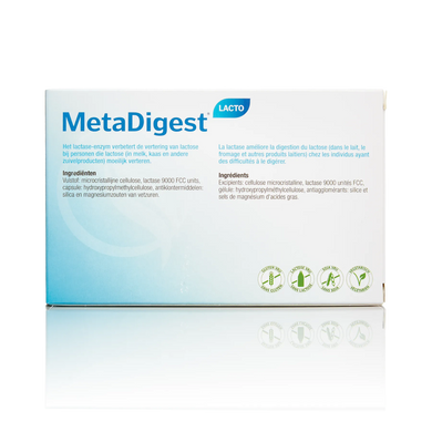 Metagenics, MetaDigest Lacto (МетаДайджест Лакто), 45 капсул (MET-26540), фото