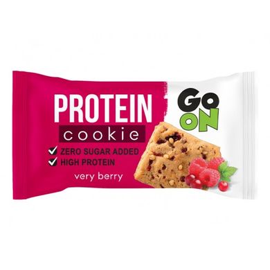 GoOn, Протеїнове печиво, ягода, 50 г - 1/16 (816196), фото