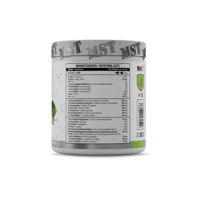 Креатиновая смесь 7 in 1 MST Creatine Kick | Зеленое яблоко - 300 г, фото