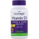 Natrol NTL-05889 Natrol, витамин D3 для здоровья костей и суставов, клубничный вкус, 2000 МЕ, 90 таблеток (NTL-05889) 1