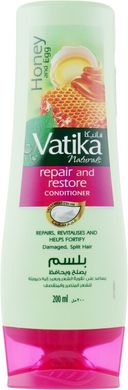 Кондиціонер для волосся Відновлення, Vatika Repair & Restore Conditioner, Dabur, 200 мл (DBR-70170), фото