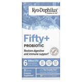 Пробиотик для людей 50+ 6 млрд КОЕ Kyolic Kyo-Dophilus Fifty+ Probiotic - 30 вегетарианских капсул, фото