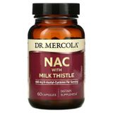 Dr. Mercola MCL-01739 Dr. Mercola, NAC з розторопшою, 500 мг, 60 капсул (MCL-01739)