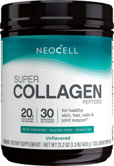 NeoCell, Super Collagen Peptides, Пептиди супер колагену, 1 та 3 типу, 20000 мг, 600 г (NEL-13259), фото