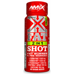 Amix, XFat 2in1 SHOT, фрукти, 60 мл - 1/20 (818061), фото
