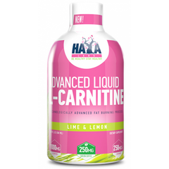 Haya Labs, Advanced Liquid L-Carnitine, 1000 мг, лайм + лимон, 500 мл (818731), фото