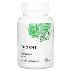 Thorne Research, берберин, 200 мг, 60 капсул (THR-76002), фото