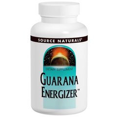 Гуарана 900 мг, Source Naturals, 60 таб., (SNS-01819), фото