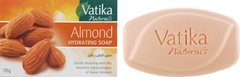 Поживне мило з екстрактом мигдалю, Vatika DermoViva Almond Hydrating Soap, Dabur, 115 г (DBR-00532), фото