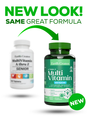 Earth's Creation, Мультивітаміни для людей похилого віку, Multi-Vitamin A thru Z Senior, 100 таблеток (EAC-00560), фото