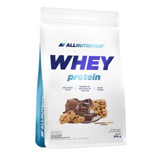 Allnutrition, Whey Protein, Сывороточный протеин, со вкусом банана, 900 г (ALL-70083), фото