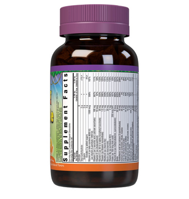 Bluebonnet Nutrition, Rainforest Animalz, мультивитамин на основе цельных продуктов, натуральный ароматизатор со вкусом апельсина, 180 жевательных таблеток в форме животных (BLB-00189), фото