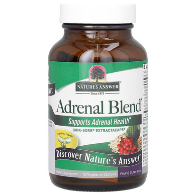 Nature's Answer, Adrenal Blend, 90 вегетарианских капсул (NTA-26590), фото