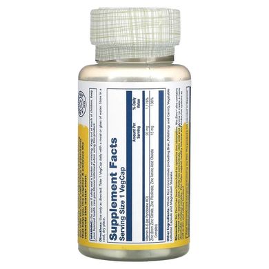 Solaray, Bio Zinc, 15 мг, 100 растительных капсул (SOR-04705), фото