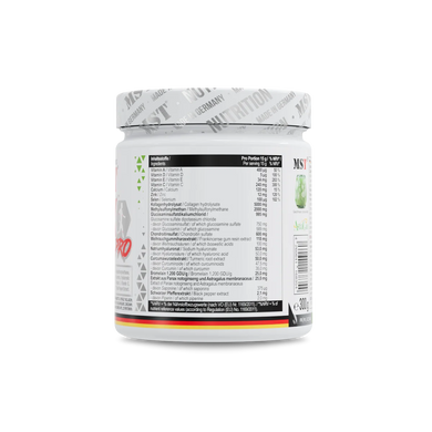 Комплекс для суглобів з колагеном MST Flex Pro Enhanced Formula | Зелене яблуко - 300 г, фото