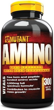 Mutant, Amino, комплекс аминокислот, 300 таблеток (813738), фото