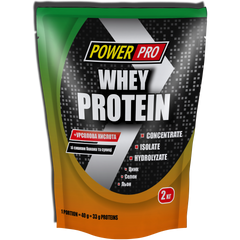 Power Pro, Whey Protein, банан-суниця, 2000 г (103684), фото