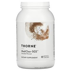 Thorne Research, MediClear-SGS, з шоколадним смаком, 1082 г (THR-01255), фото