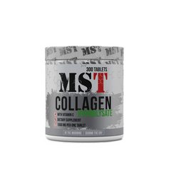 MST Nutrition, Коллаген гидролизованный + витамин С, Сollagen Hydrolysate, 300 таблеток (MST-16039), фото