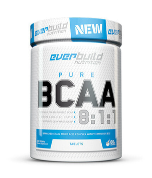 Everbuild, BCAA 8:1:1, 1000 мг, 200 таблеток (EVB-00897), фото