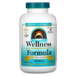 Source Naturals, Wellness Formula, 180 таблеток (SNS-00823), фото