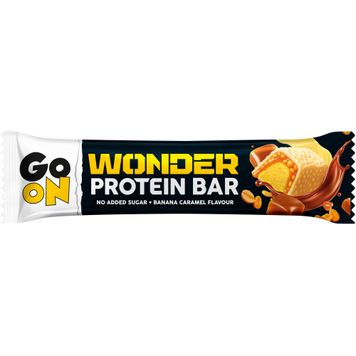 Батончик GoOn Wonder Protein Bar | банановая карамель - 45 г, фото