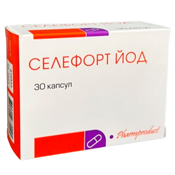 Селефорт Йод - 30 капсул, фото