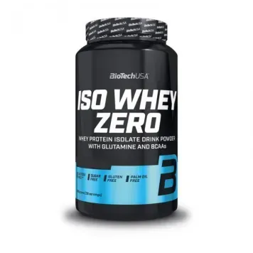 Ізолят сироваткового протеїну Biotech Iso Whey Zero | вишня банан - 908 г, фото