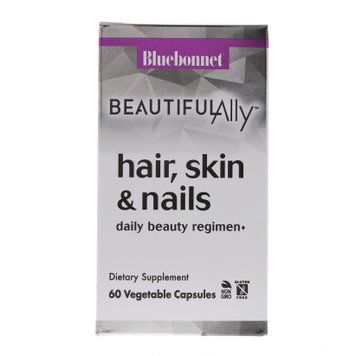 Bluebonnet Nutrition, Beautiful Ally, добавка для волосся, шкіри та нігтів, 60 рослинних капсул (BLB-01500), фото