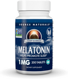 Мелатонин 1 мг Source Naturals Helps Promote Sleep &ndash; 200 таблеток, фото